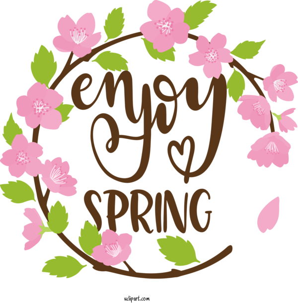 Free Nature Floral Design Design Icon For Spring Clipart Transparent Background