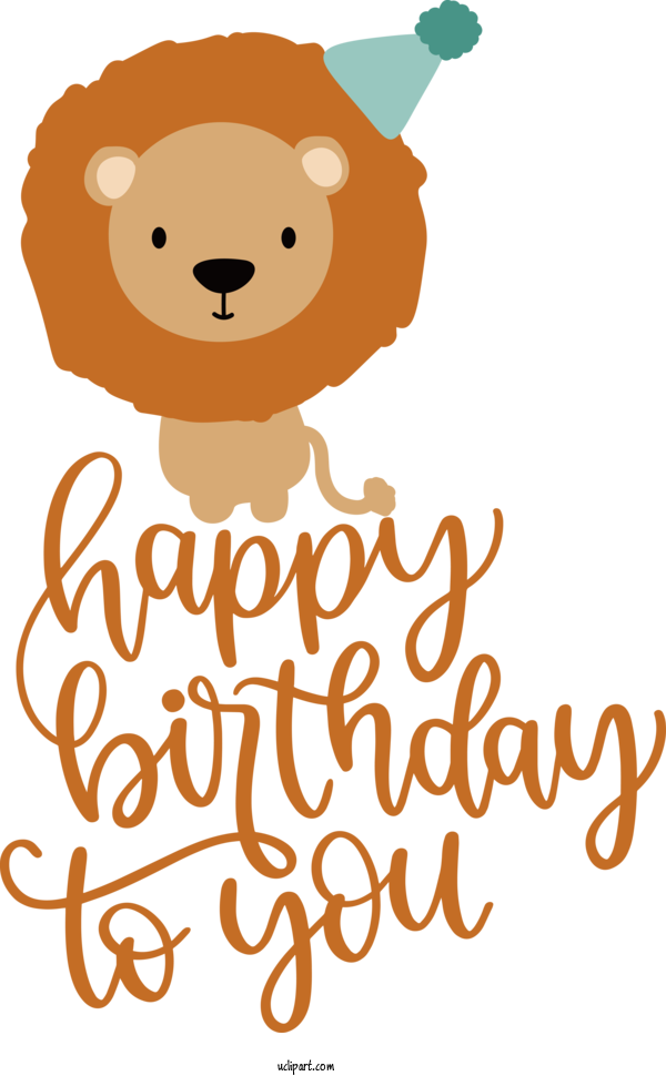 Free Occasions Cartoon Dog Happiness For Birthday Clipart Transparent Background