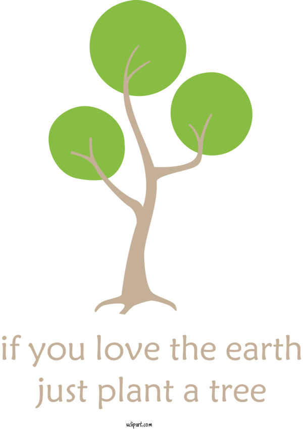Free Holidays Plant Stem Logo Diagram For Arbor Day Clipart Transparent Background