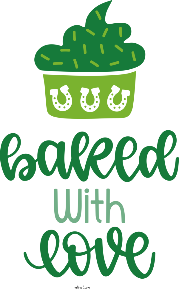 Free Food Logo Leaf Green For Cake Clipart Transparent Background