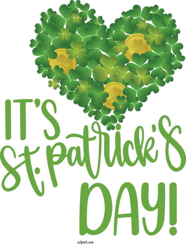 Free Holidays Leaf Tree Green For Saint Patricks Day Clipart Transparent Background
