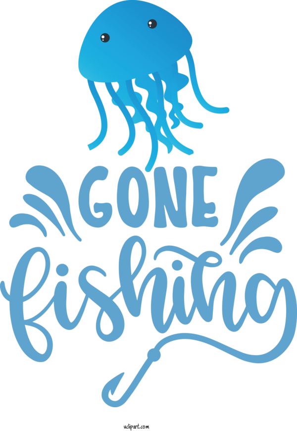 Free Activities Logo Text Design For Fishing Clipart Transparent Background