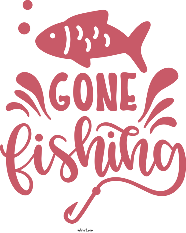 Free Activities Logo Design Sticker For Fishing Clipart Transparent Background