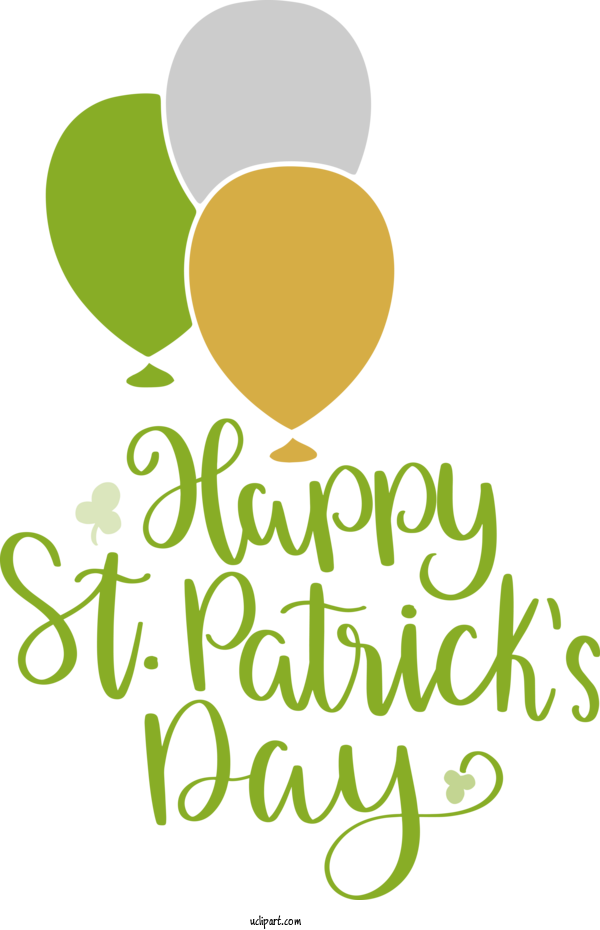 Free Holidays Logo Produce Meter For Saint Patricks Day Clipart Transparent Background