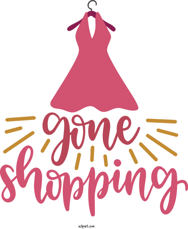 Free Activities Logo Design Dress For Shopping Clipart Transparent Background