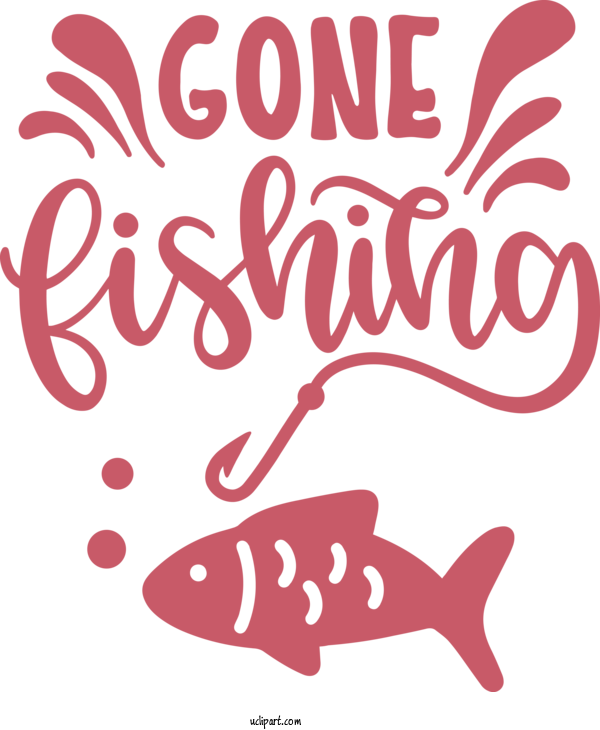 Free Activities Logo Design Sticker For Fishing Clipart Transparent Background