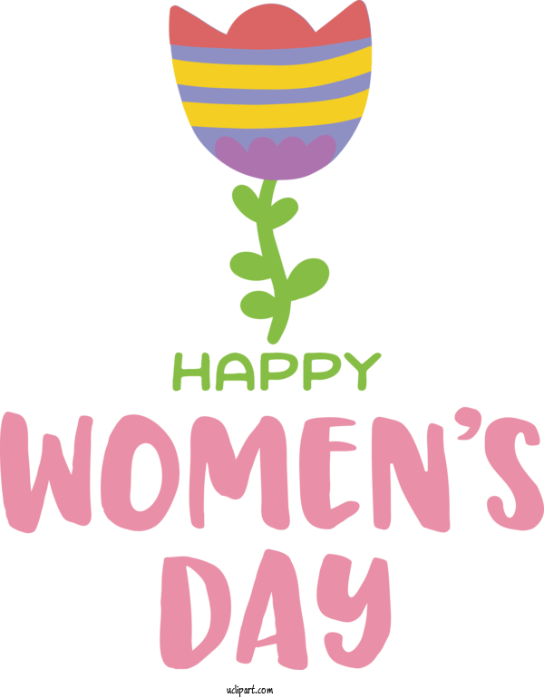 Free Holidays Logo Line Design For International Women's Day Clipart Transparent Background