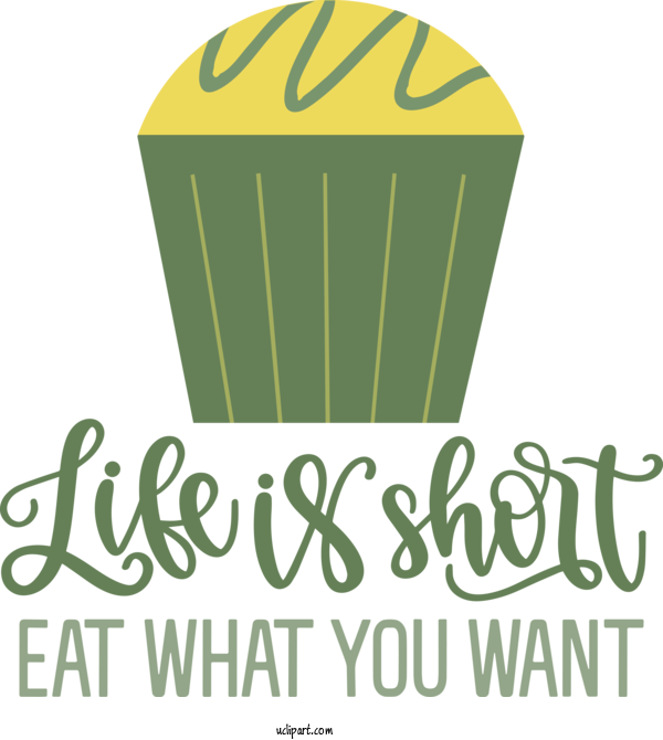 Free Food Logo Font Line For Food Quotes Clipart Transparent Background