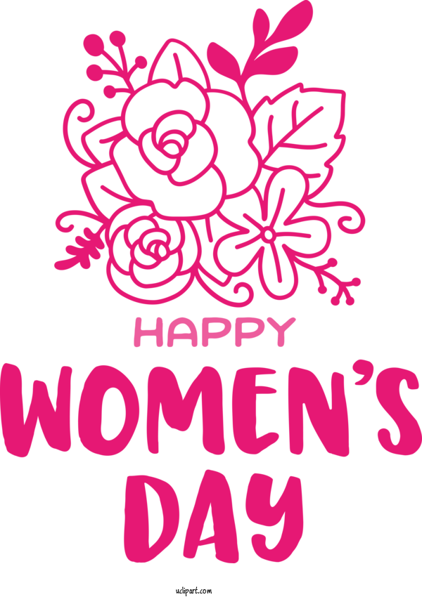 Free Holidays International Women's Day  Symbol For International Women's Day Clipart Transparent Background