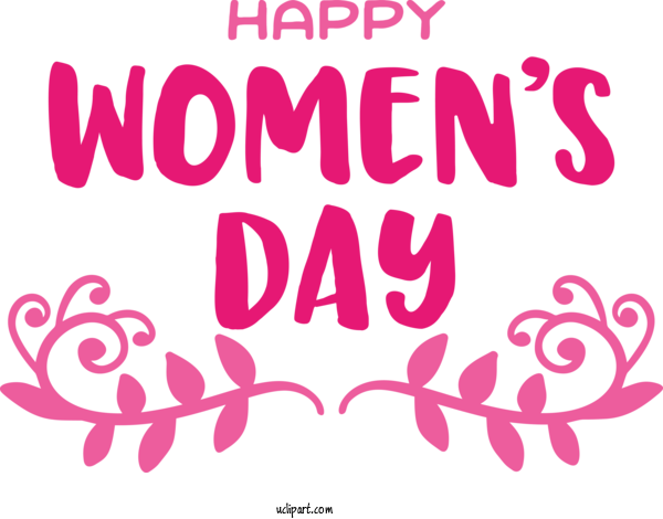 Free Holidays Icon Logo Transparency For International Women's Day Clipart Transparent Background