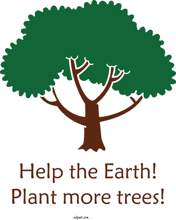 Free Holidays Tree Tree Planting Oak For Arbor Day Clipart Transparent Background