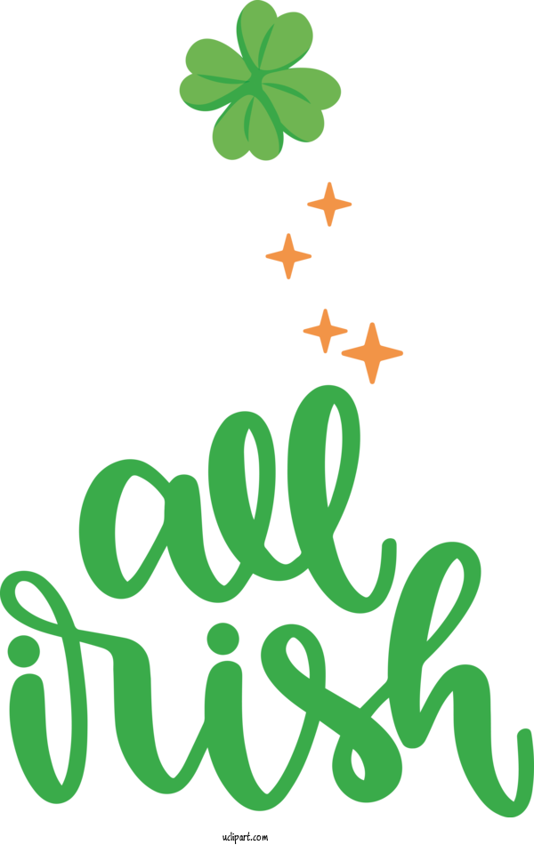 Free Holidays Leaf Symbol Plant Stem For Saint Patricks Day Clipart Transparent Background