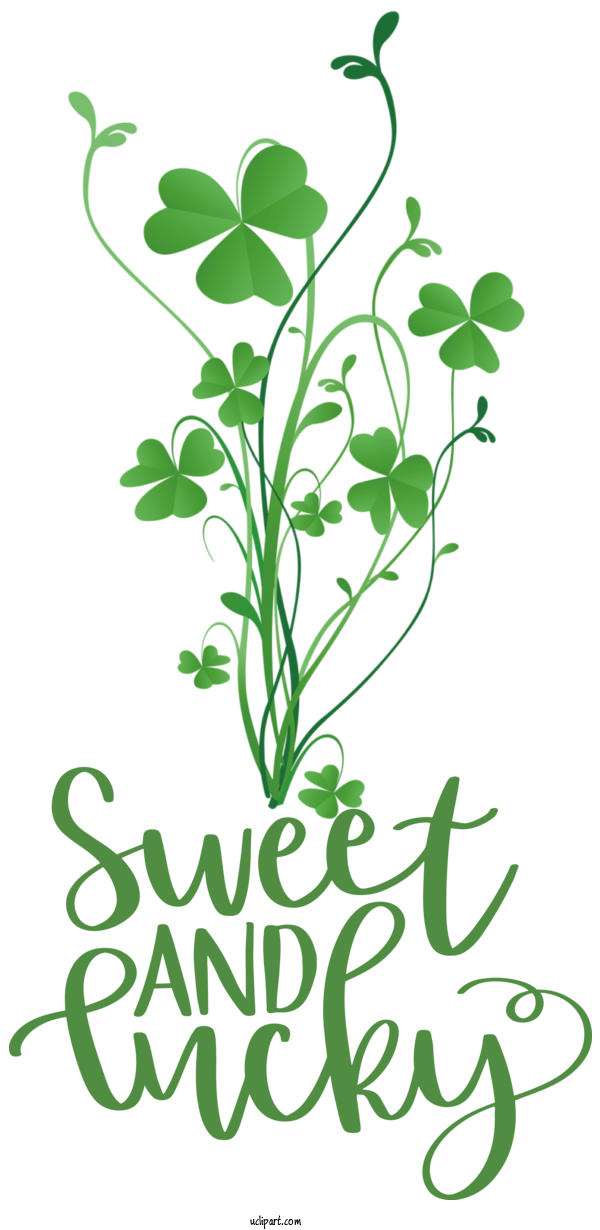 Free Holidays Leaf Plant Stem Leaf Vegetable For Saint Patricks Day Clipart Transparent Background