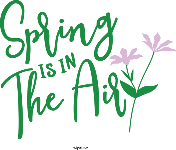 Free Nature Leaf Plant Stem Logo For Spring Clipart Transparent Background