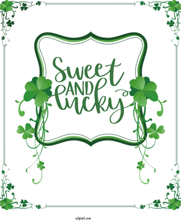 Free Holidays Saint Patrick's Day Shamrock Holiday For Saint Patricks Day Clipart Transparent Background