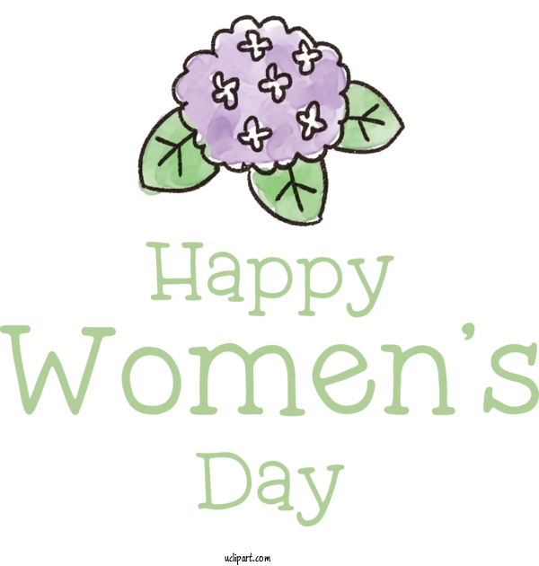 Free Holidays Floral Design Logo Symbol For International Women's Day Clipart Transparent Background