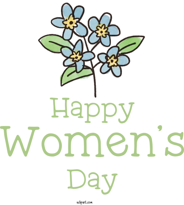 Free Holidays Leaf Cut Flowers Floral Design For International Women's Day Clipart Transparent Background