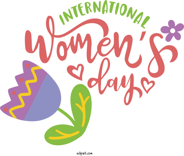 Free Holidays Logo Line Meter For International Women's Day Clipart Transparent Background