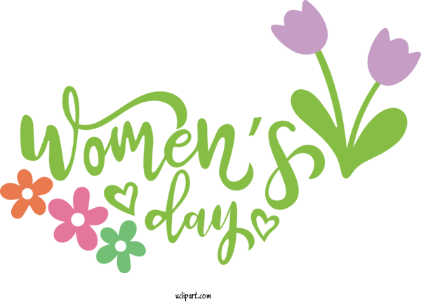 Free Holidays Leaf Plant Stem Floral Design For International Women's Day Clipart Transparent Background
