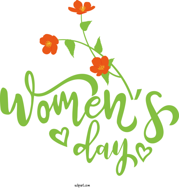 Free Holidays Floral Design Leaf Plant Stem For International Women's Day Clipart Transparent Background