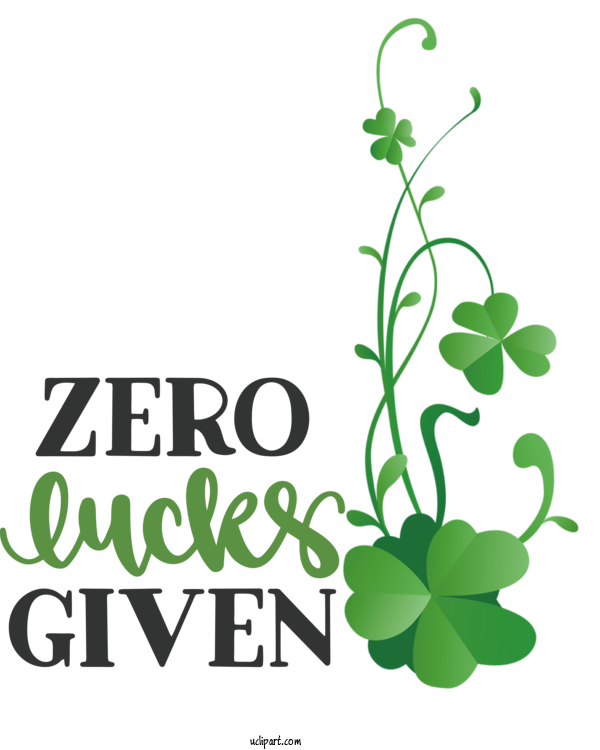 Free Holidays Leaf Plant Stem Logo For Saint Patricks Day Clipart Transparent Background