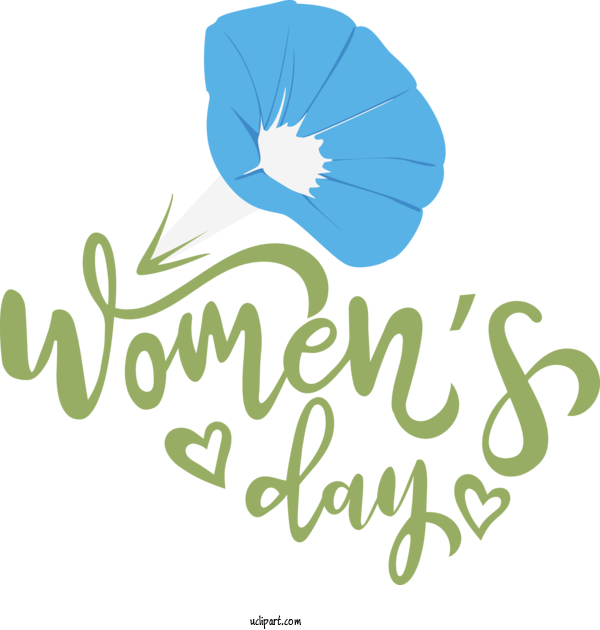 Free Holidays Flower Logo Design For International Women's Day Clipart Transparent Background