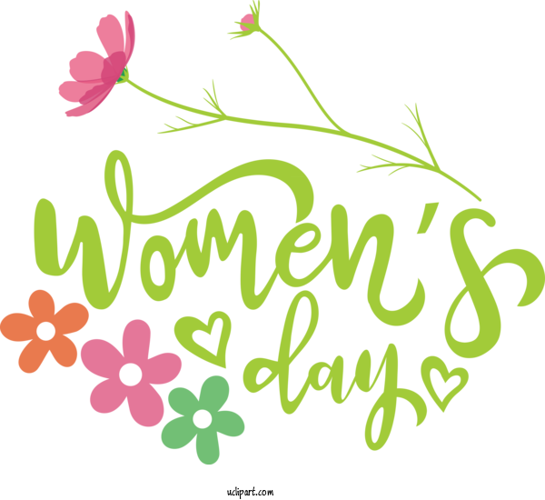 Free Holidays Leaf Meter Floral Design For International Women's Day Clipart Transparent Background