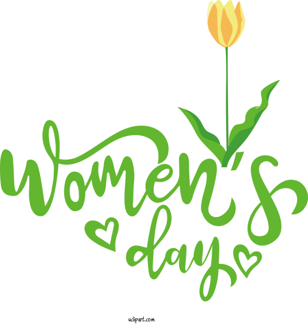 Free Holidays Leaf Cut Flowers Floral Design For International Women's Day Clipart Transparent Background
