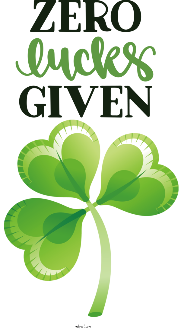 Free Holidays Shamrock Green Text For Saint Patricks Day Clipart Transparent Background