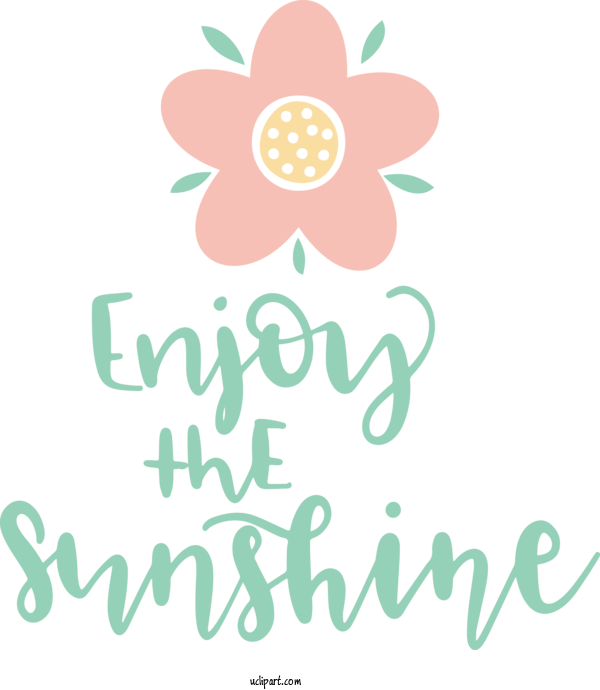 Free Nature Floral Design Design Logo For Summer Clipart Transparent Background