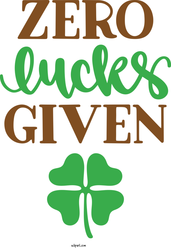 Free Holidays Logo Leaf Plant Stem For Saint Patricks Day Clipart Transparent Background