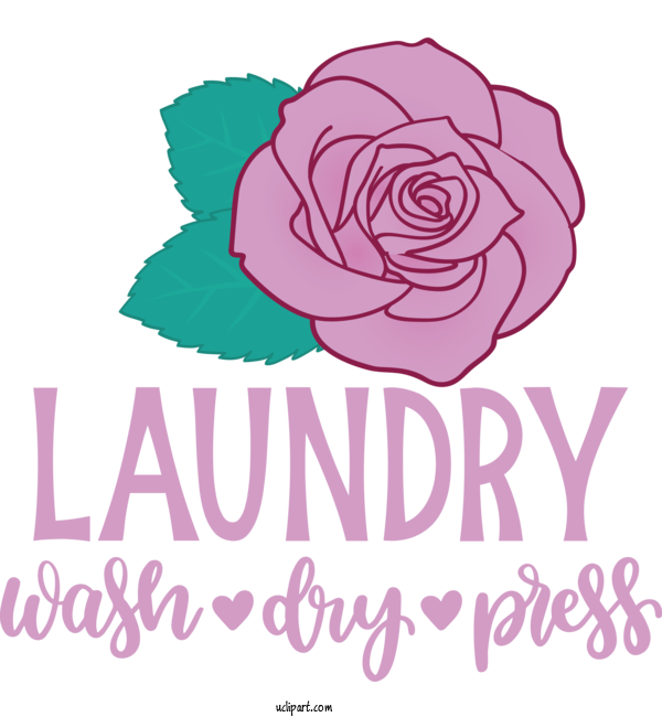 Free Clothing Floral Design Garden Roses Rose For Laundry Clipart Transparent Background