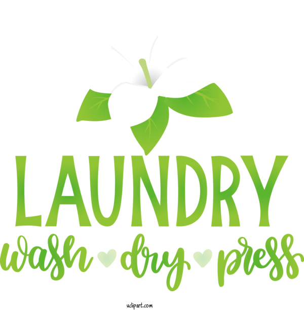 Free Clothing Logo Design Green For Laundry Clipart Transparent Background