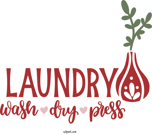 Free Clothing Flower Logo Fruit For Laundry Clipart Transparent Background
