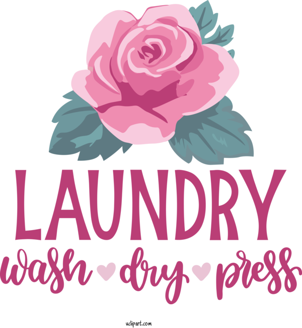 Free Clothing Floral Design Garden Roses Design For Laundry Clipart Transparent Background