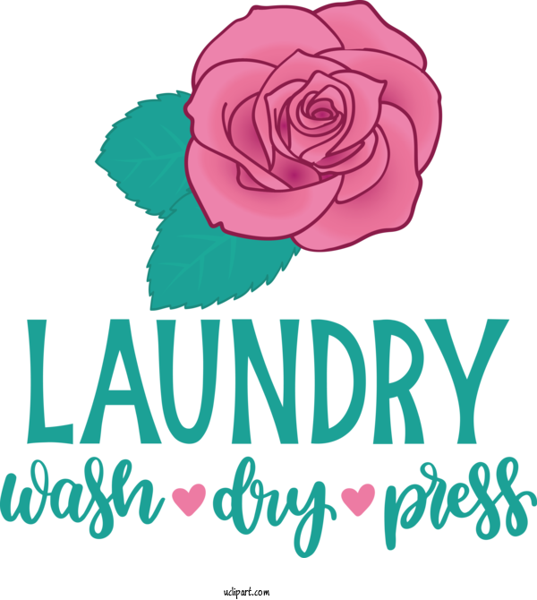 Free Clothing Floral Design Garden Roses Cut Flowers For Laundry Clipart Transparent Background