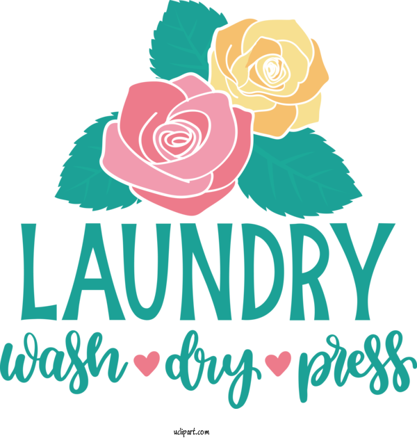 Free Clothing Design Cut Flowers Floral Design For Laundry Clipart Transparent Background