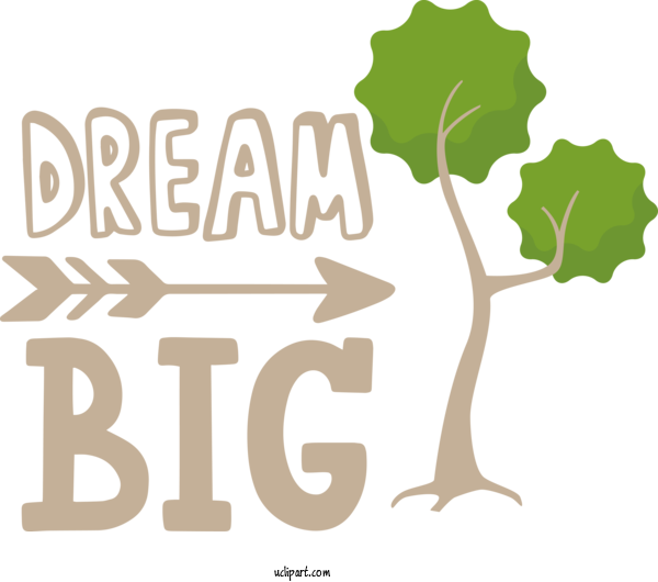 Free Life Logo Design Text For Dream Clipart Transparent Background
