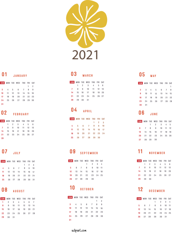 Free Life Calendar System Calendar Year Calendar Date For Yearly Calendar Clipart Transparent Background