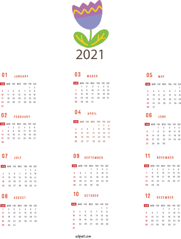Free Life Calendar System Names Of The Days Of The Week Calendar Year For Yearly Calendar Clipart Transparent Background