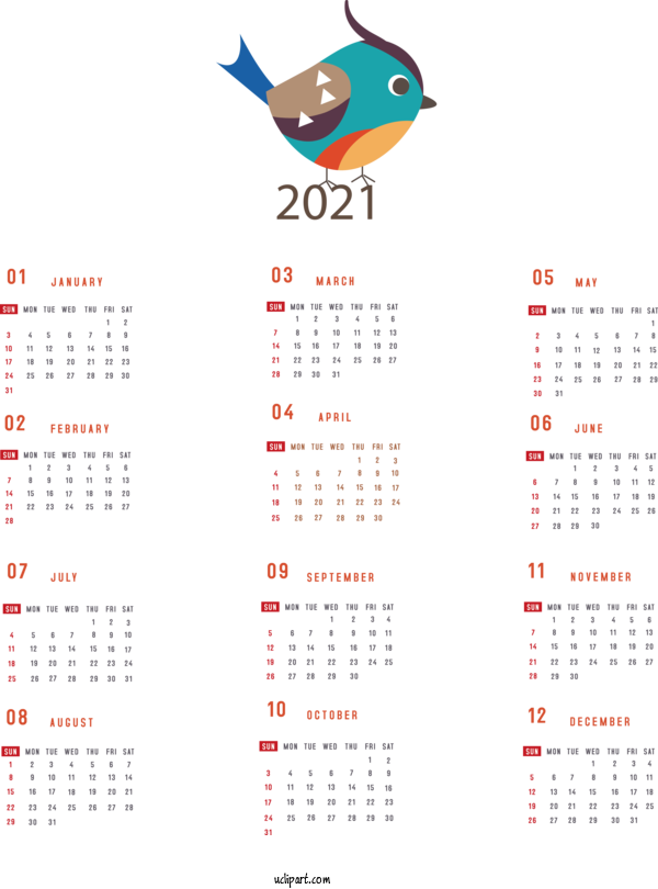 Free Life Calendar System Megabyte Kilobyte For Yearly Calendar Clipart Transparent Background