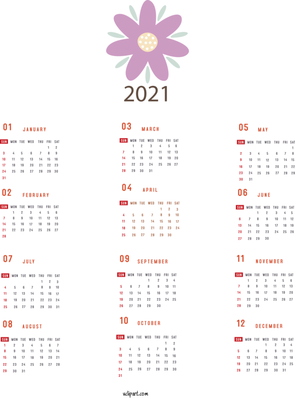 Free Life Calendar System Names Of The Days Of The Week Calendar Year For Yearly Calendar Clipart Transparent Background