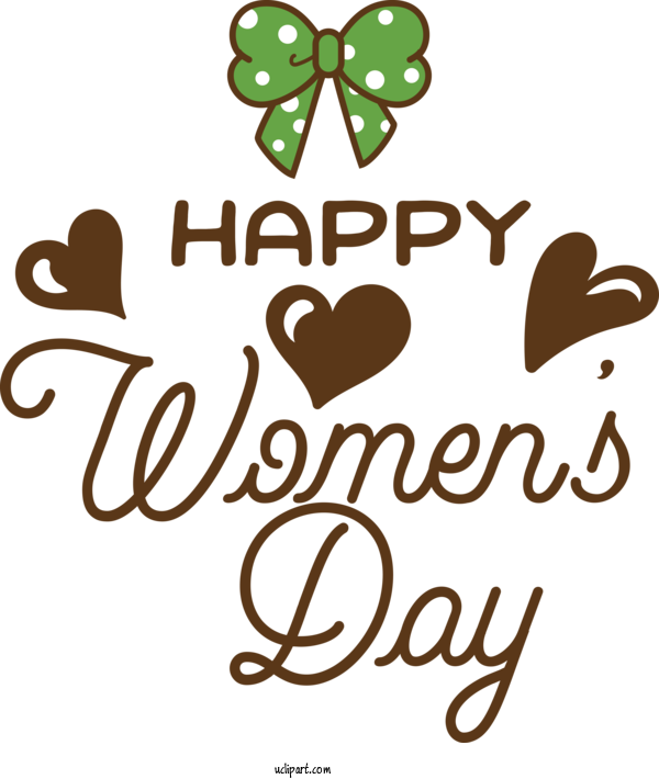 Free Holidays Logo Flower Line For International Women's Day Clipart Transparent Background