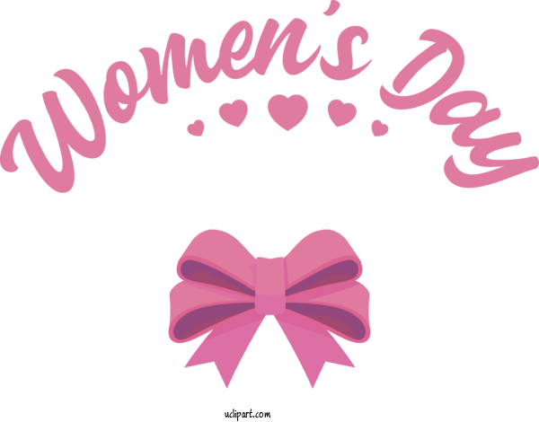Free Holidays Logo Petal Flower For International Women's Day Clipart Transparent Background