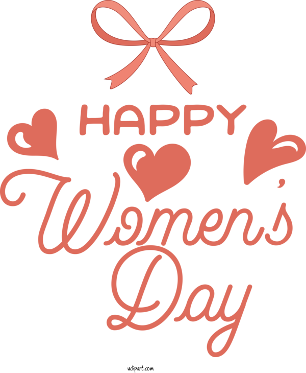 Free Holidays Logo Valentine's Day Line For International Women's Day Clipart Transparent Background