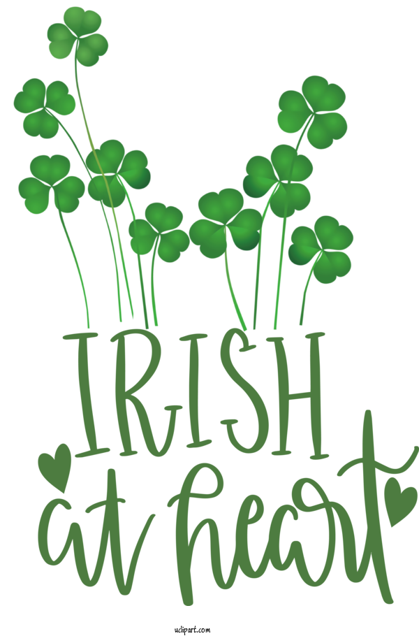 Free Holidays National ShamrockFest Saint Patrick's Day Four Leaf Clover For Saint Patricks Day Clipart Transparent Background