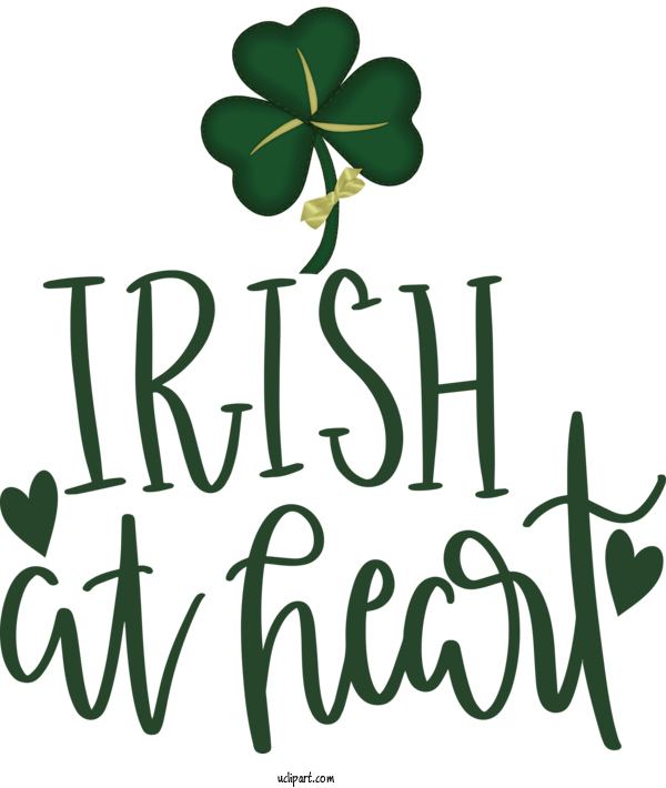 Free Holidays Plant Stem Leaf Flower For Saint Patricks Day Clipart Transparent Background