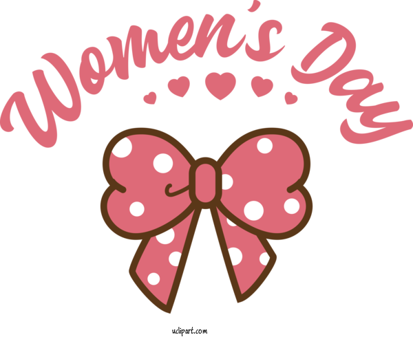 Free Holidays Heart Logo Design For International Women's Day Clipart Transparent Background