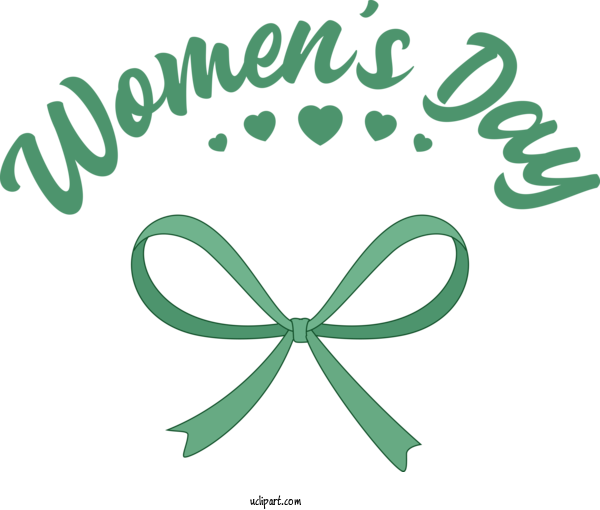 Free Holidays Leaf Logo Plant Stem For International Women's Day Clipart Transparent Background