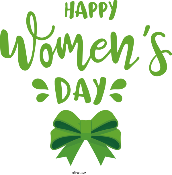 Free Holidays Leaf Plant Stem Logo For International Women's Day Clipart Transparent Background